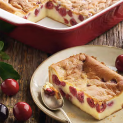 CLAFOUTIS AUX CERISES GRIOTTES