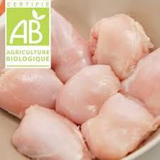 SAUTE DE POULET JAUNE BIO.