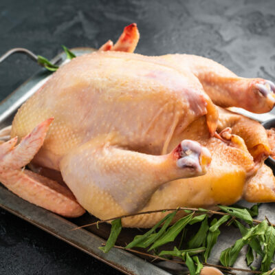 VO108 -109 - 110 - POULET JAUNE FERMIER